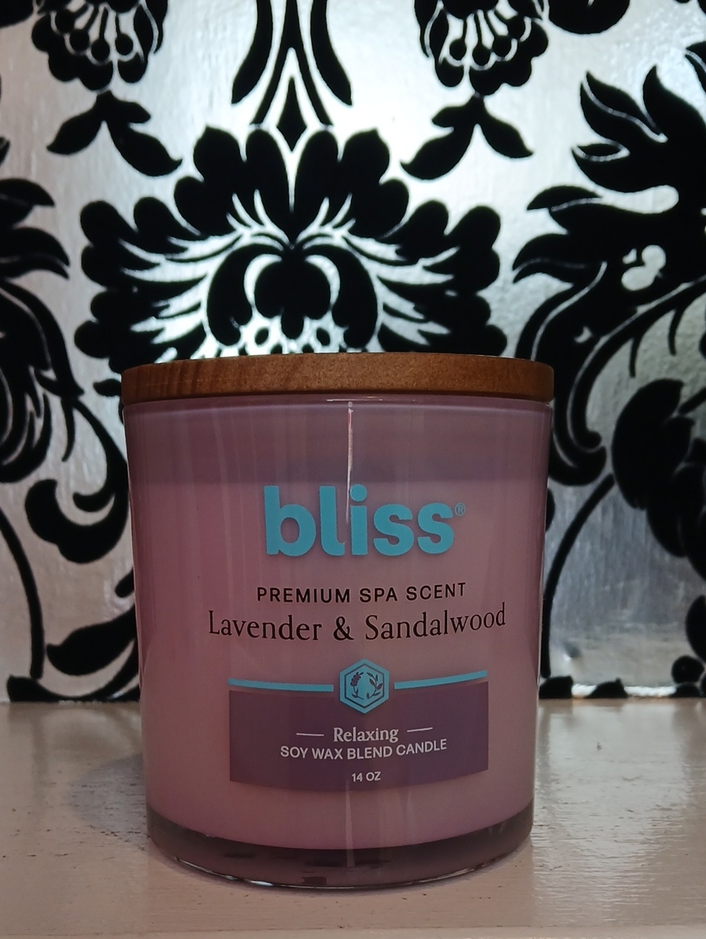 Lavender & Sandalwood 2 Wick Soy Wax Candle